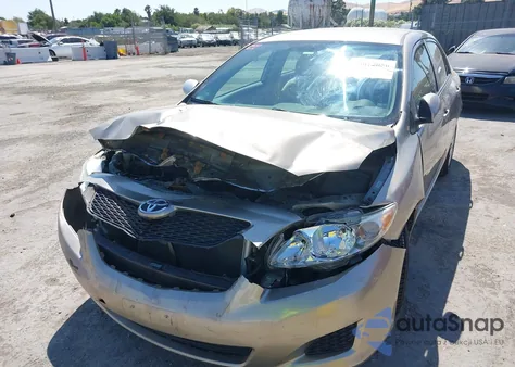 2009 Toyota Corolla Le из США, поврежденный, VIN 1NXBU40E29Z122876